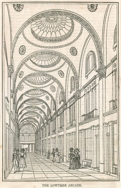 Lowther Arcade，Strand，伦敦 作者 英语学校