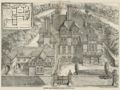 Lowther Lodge，肯辛顿，伦敦 作者 英语学校