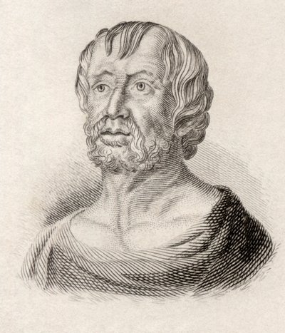 Lucius Annaeus Seneca，来自&39;Crabbes Historical Dictionary&39;，于1825年出版 作者 英语学校