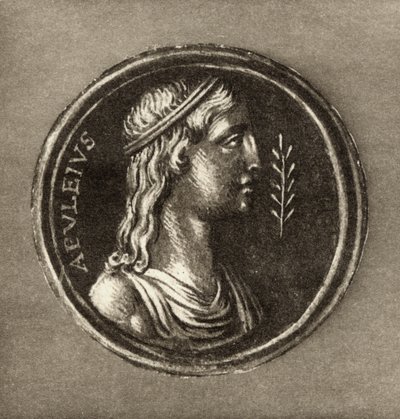 Lucius Apuleius（公元-124-c.180），从正面到“丘比特和灵魂的故事”，Lucius Apulieius，1903年出版 作者 英语学校