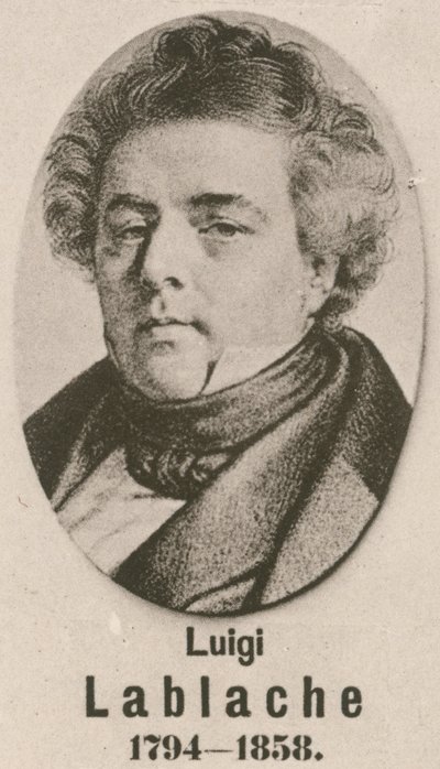 Luigi Lablache（雕刻） 作者 英语学校