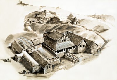 Lullingstone别墅，罗马别墅 作者 英语学校