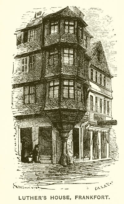 法兰克福的Luthers House 作者 English School
