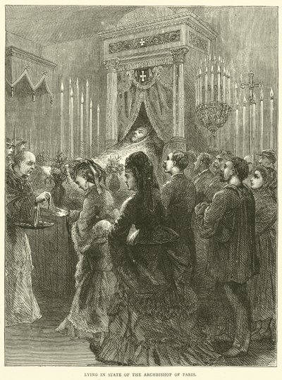 1871年，他身为巴黎大主教 作者 英语学校