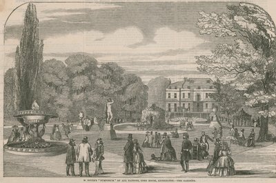 M Soyers所有国家的研讨会，Gore House，肯辛顿 - 花园 作者 英语学校