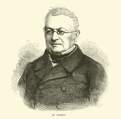 M Thiers，1870年9月 作者 英语学校