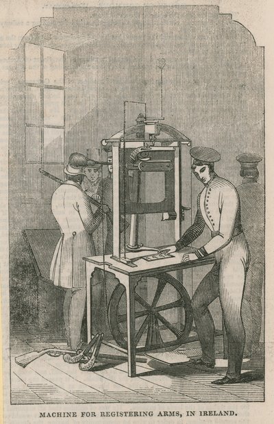 在爱尔兰登记武器的机器 作者 英语学校