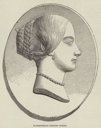 小姐 Caroline Duprez (雕刻) 作者 英语学校