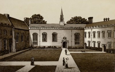 马格达伦学院（石版画 作者 英语学校
