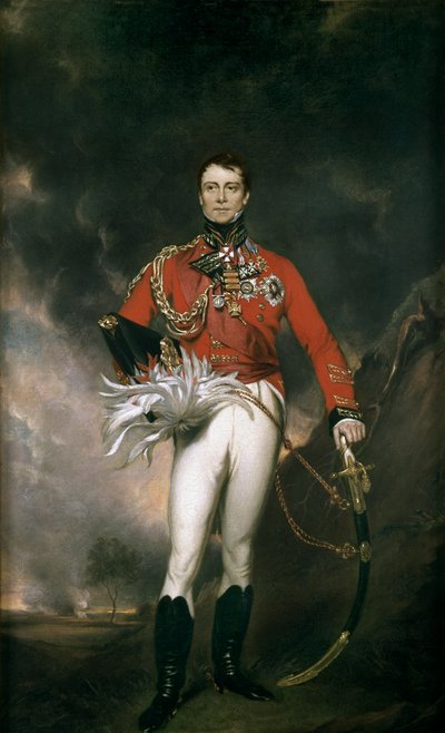 少将詹姆斯·凯特爵士，1824年 作者 英语学校