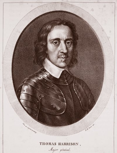 托马斯·哈里森少将，归功于NH Jacob，由de Langlume雕刻 作者 英语学校