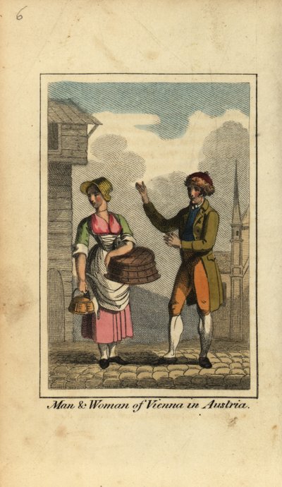 Man and woman of Vienna, Austria 作者 英语学校