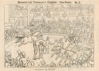 英国的风俗习惯：伦敦Astleys（Astleys Amphitheatre）的马戏团 作者 英语学校