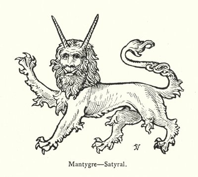 Mantygre, Satyral (engraving) 作者 英语学校