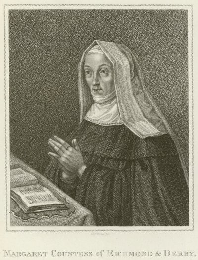 Margaret, Countess of Richmond and Derby (engraving) 作者 英语学校