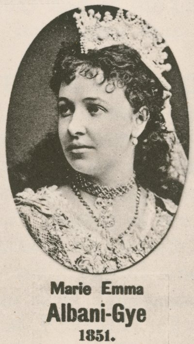 Marie Emma Albani-Gye（雕刻） 作者 英语学校