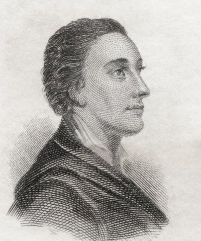 Mark Akenside，来自&39;Crabb&39;s Historical Dictionary&39;，1825年出版（版画） 作者 English School