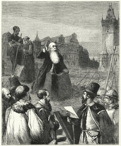 Budownictwo的温泽尔男爵难，布拉格，1621年 作者 英语学校