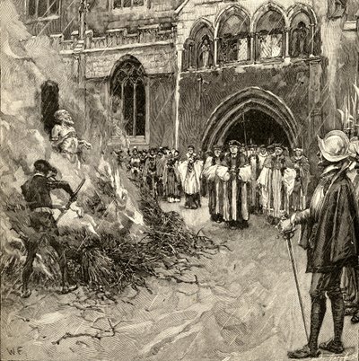 在格洛斯特殉难约翰胡珀（约1495-1555） 作者 英语学校