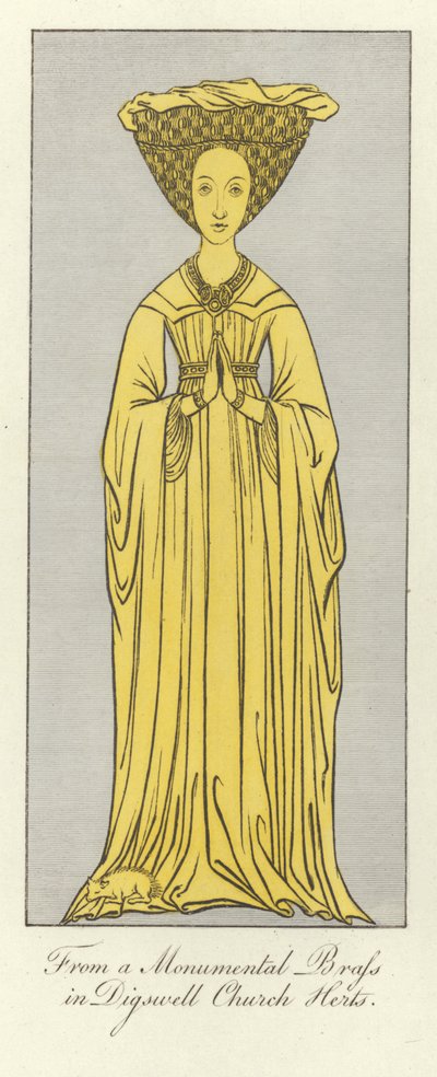 中世纪的女人服装 作者 英语学校