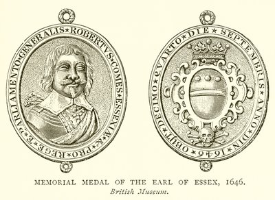 1646年埃塞克斯伯爵纪念奖章 作者 英语学校