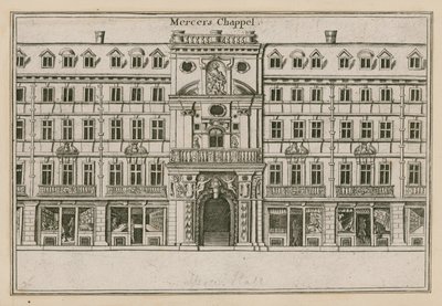 Mercers Chapel，Cheapside，伦敦 作者 英语学校