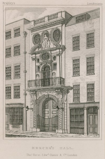 Mercers Hall，Cheapside，伦敦 作者 英语学校