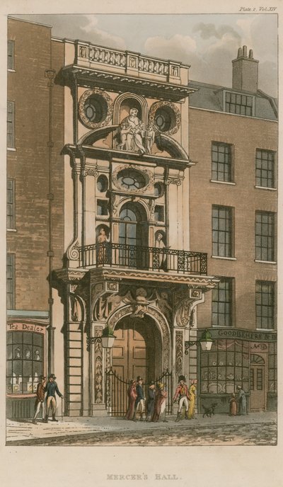 Mercers Hall，Cheapside，伦敦 作者 英语学校