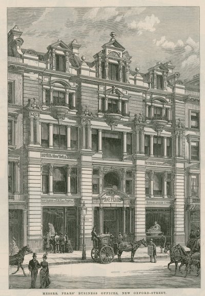 Messrs Pears商业办公室，伦敦新牛津街 作者 英语学校