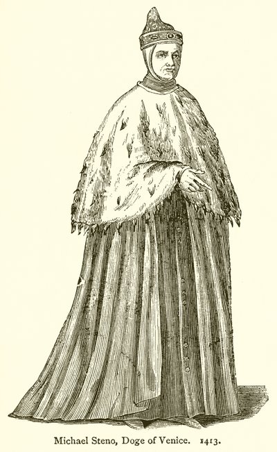 Michael Steno，威尼斯总督。 1413 作者 英语学校