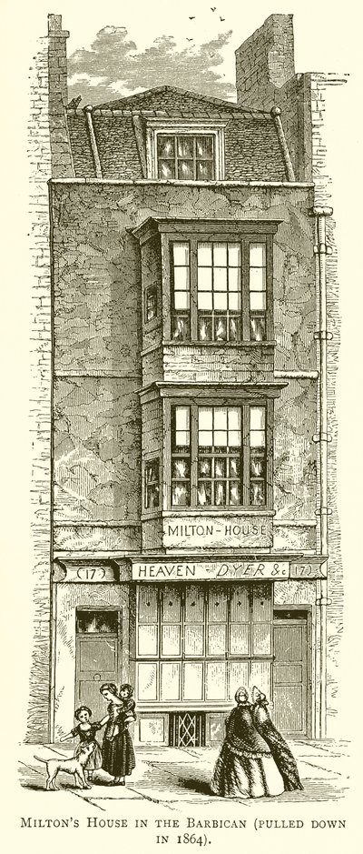 巴比肯的米尔顿之家（1864年拉下来） 作者 英语学校