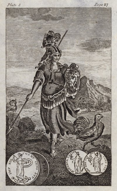 Minerva, or Pallas (engraving) 作者 英语学校
