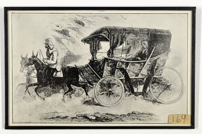南丁格尔小姐在战地的马车，来自《伦敦新闻插图》。 作者 英语学校