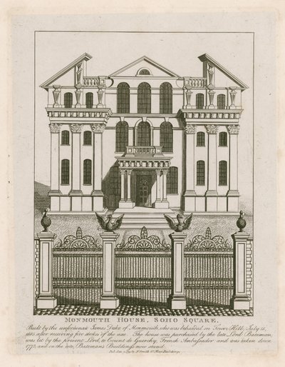 Monmouth House，Soho Square 作者 英语学校