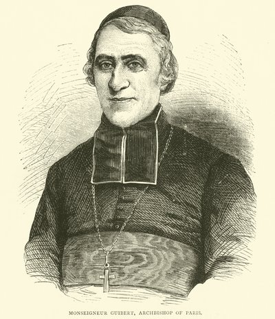 1871年5月，巴黎大主教Monseigneur Guibert 作者 英语学校