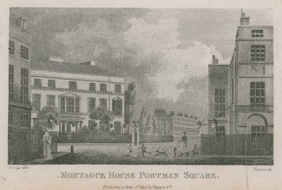Montague House，波特曼广场，伦敦 作者 英语学校