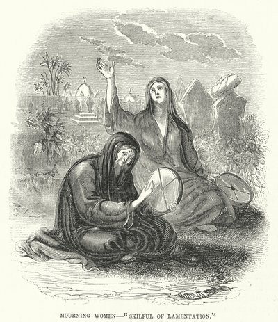哀悼妇女，“熟练的悲伤” 作者 英语学校