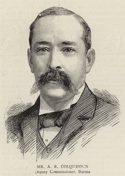 A R Colquhoun先生（雕刻）。 作者 英语学校