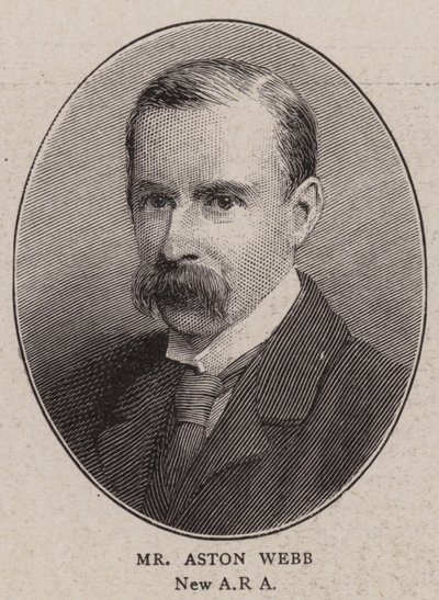 Mr Aston Webb (engraving) 作者 英语学校