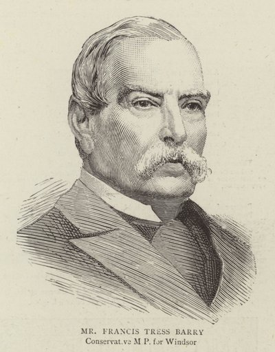 Mr Francis Tress Barry (雕刻) 作者 英语学校
