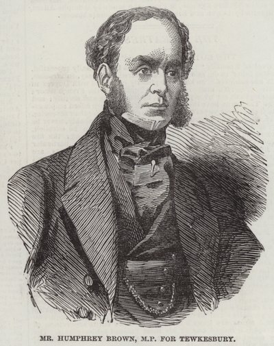 Mr Humphrey Brown, MP for Tewkesbury (engraving) 作者 英语学校