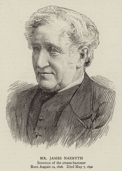 James Nasmyth 先生（版画） 作者 英语学校