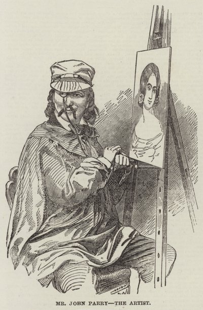 艺术家约翰·帕里先生（版画） 作者 英语学校