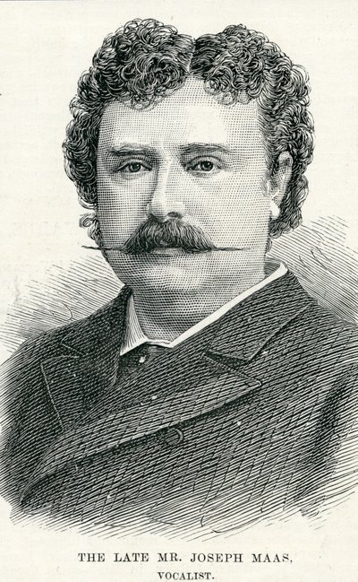 约瑟夫-马斯先生（1847-1886），《图画报》插图 作者 英语学校