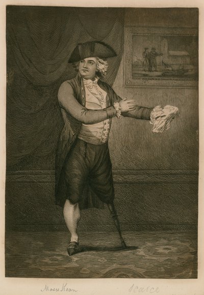 Moses Keans先生模仿Hendersons Hamlet 作者 英语学校