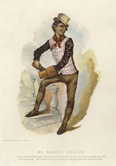 来自Pickwick Papers的Samuel Weller先生 作者 英语学校