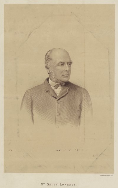 Selby Lowndes先生 (litho) 作者 英语学校