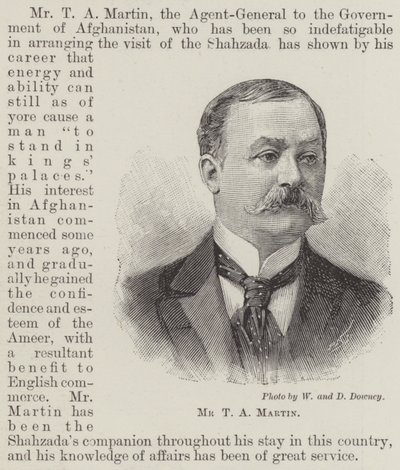 Mr T A Martin (雕刻) 作者 英语学校