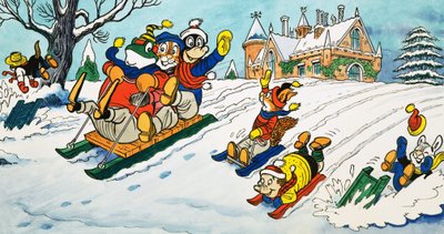 托阿德先生平底雪橇 作者 英语学校