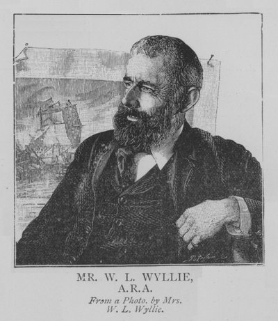 W L Wyllie先生，ARA（雕刻）。 作者 英语学校